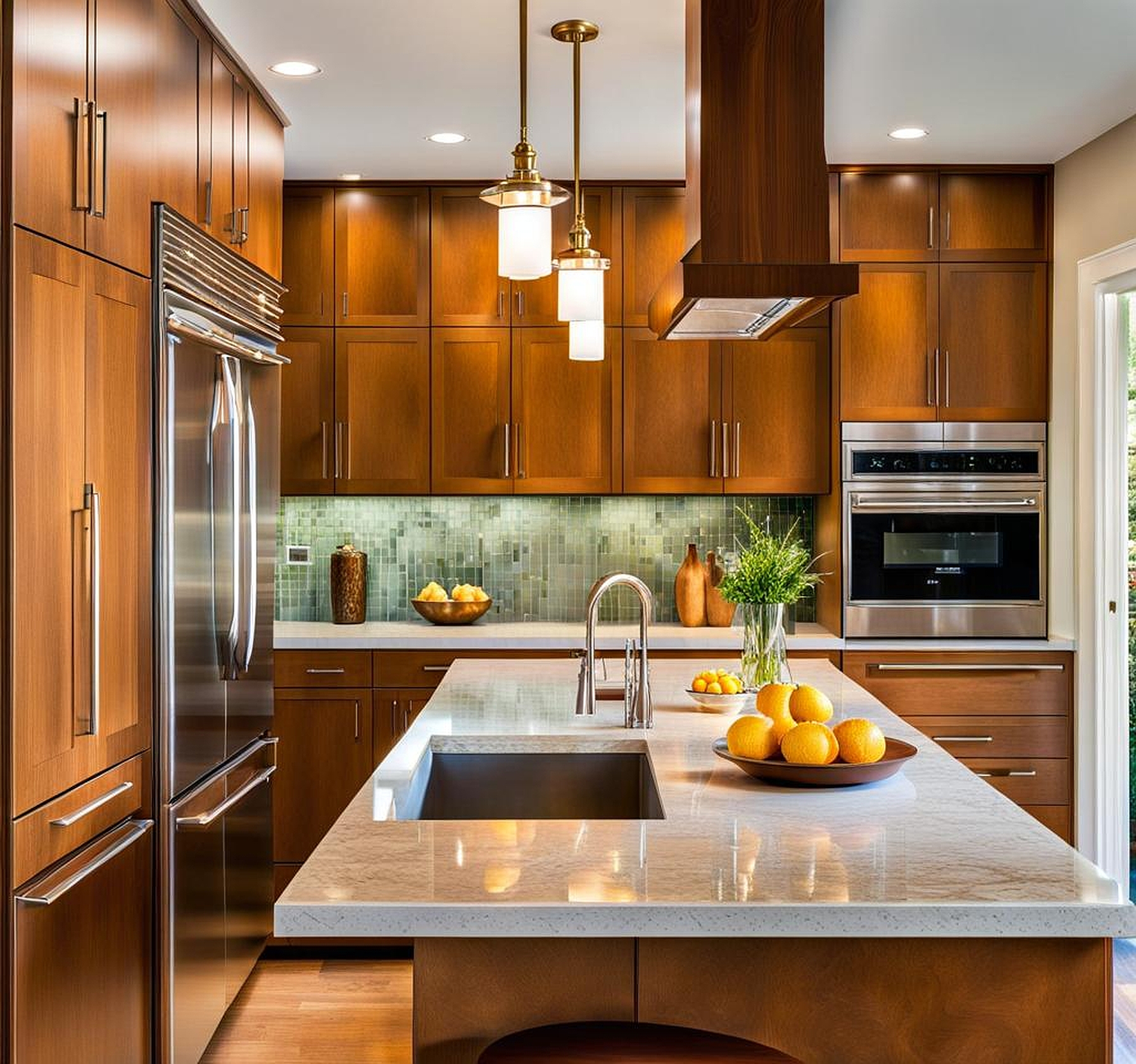 1970's split level kitchen remodel