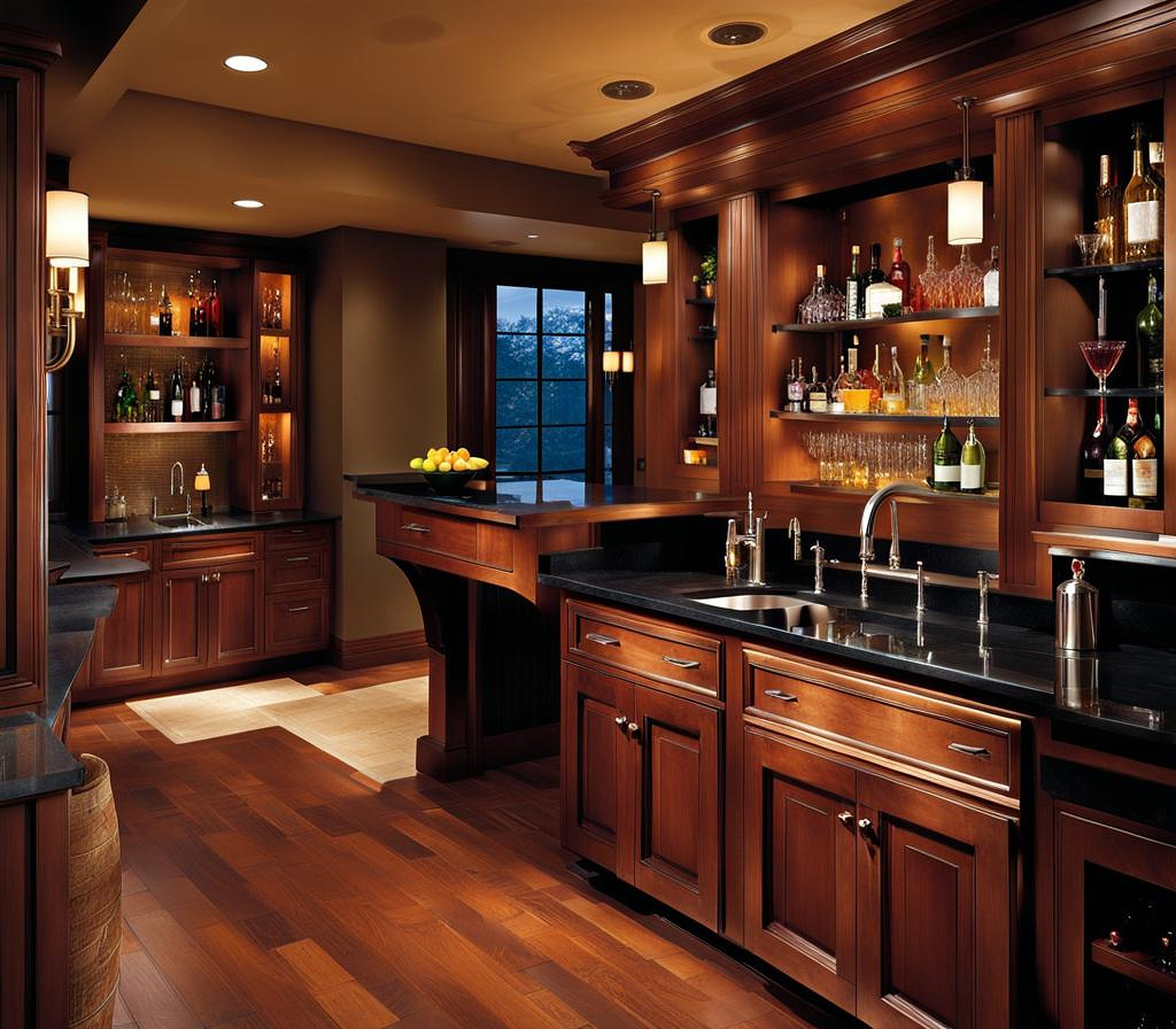 Best Wet Bar Designs Incorporating Sinks for Extra Storage