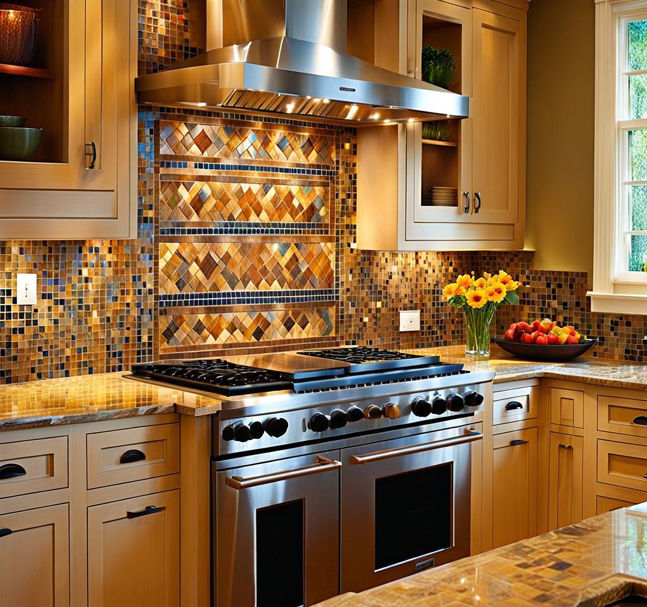 Designing a Stunning Mosaic Backsplash for Your Kitchen Space