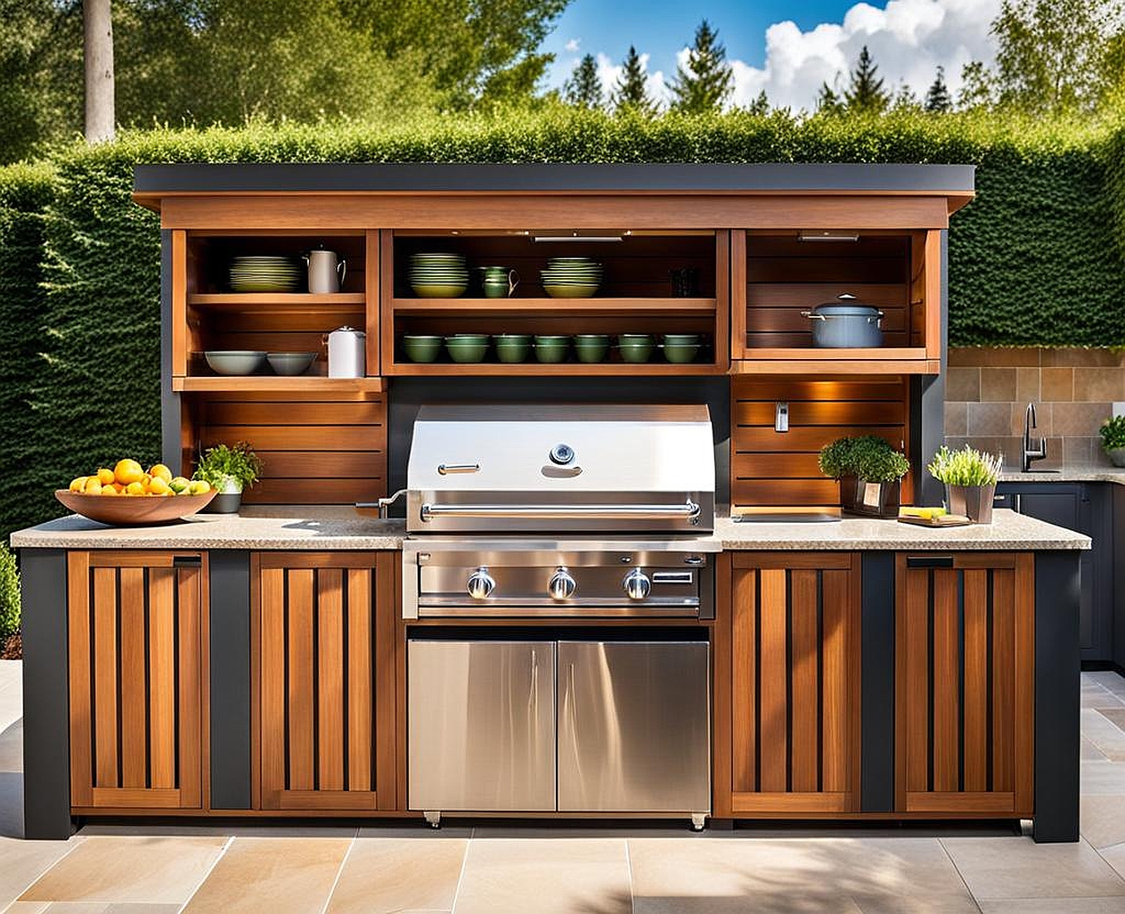 Outdoor Kitchen Storage Ideas for a Functional Outdoor Space