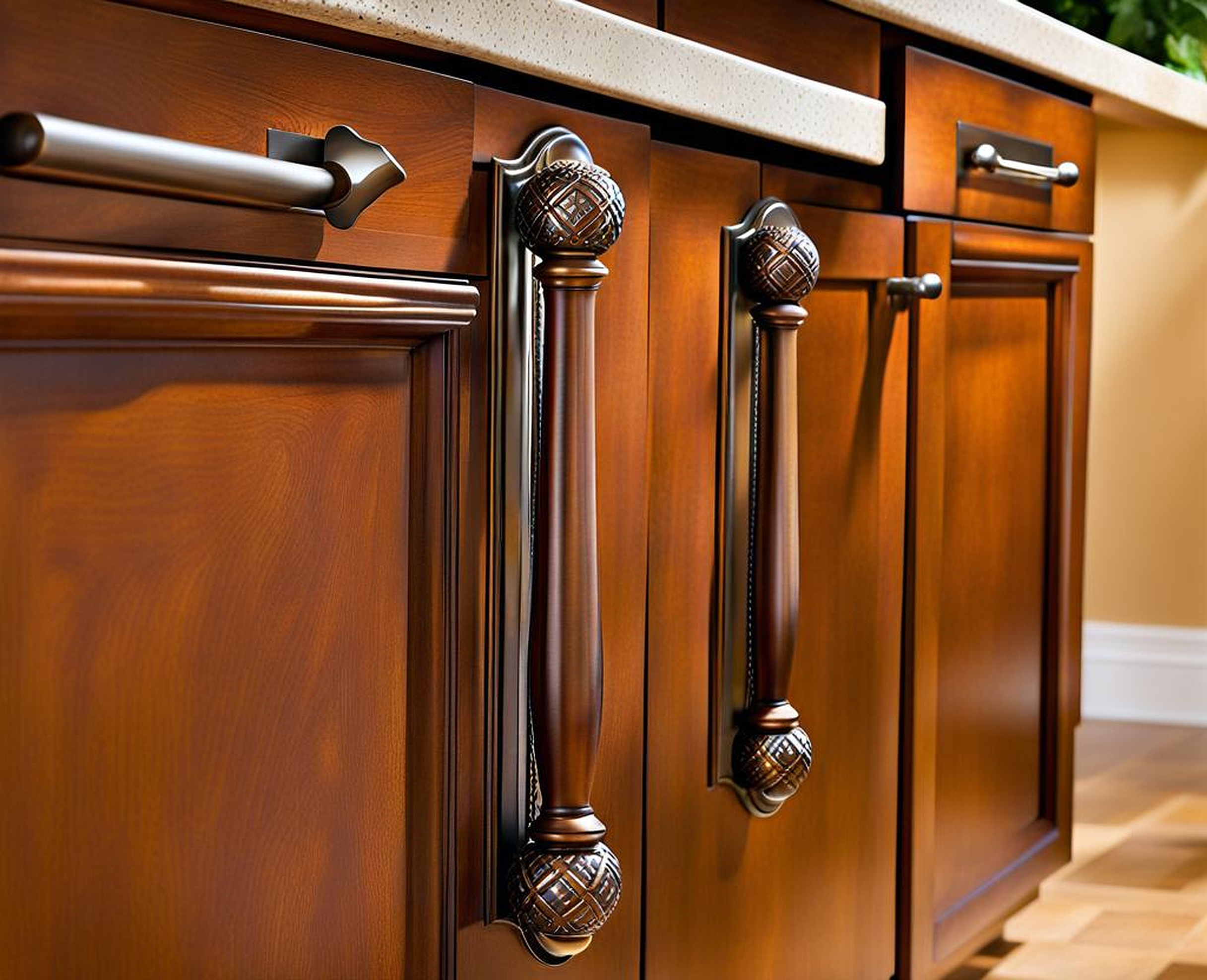 kitchen pulls and knobs ideas