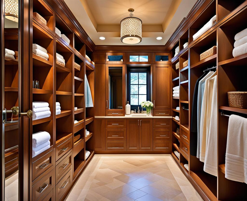 bathroom closet storage ideas